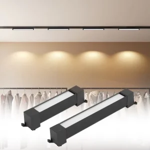 Modern Design Commercial 10W-40W Supermarket LED Track Light Aluminum Body Light Adjust Feature Linear Grill Light