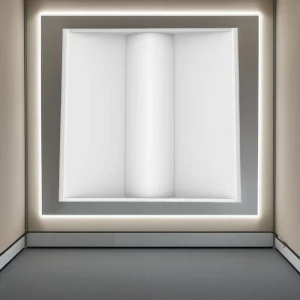 Modern Design Dimmable LED Troffer Panel Lights 2x4ft Backlit ETL DLC for Home Office