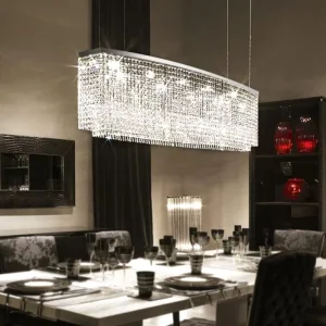 Modern Design Dining Room Decor Crystal Chandelier Pendant Light