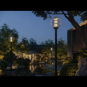 Modern Design LED Garden Light Outdoor Waterproof Landscape Lamp for Residential Courtyard Lighting