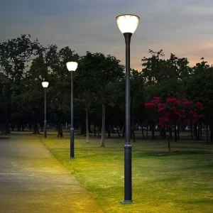 Modern Design LED Street Lighting Fixtures Pole Lamp Customization Premium OEM&ODM Aluminum Garden Post Light Head Only