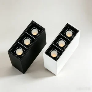 Modern Design Linear LED Spotlight Light 3000K Aluminum Body Anti-Glare IP20 for Mall Lighting