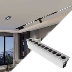 Modern Design Recessed Rectangular Adjustable Downlight 6W 10W 20W Aluminum LED Linear Grille Light