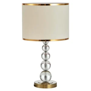 Modern Design Table Lamp Fabric Lampshade for Living Room Bedside Bedroom