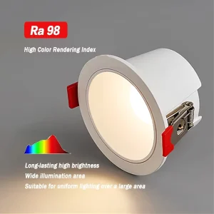 Modern Design Tuya Smart Dimmable LED Spotlight 5W 7W 12W 16W Mini Cob Spot Light Aluminum Housing Anti Glare Recessed Spotlight