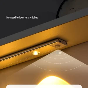 Modern Design Ultra Thin LED Cabinet Lighting Wireless Motion Sensor Rechargeable Closet Light Battery Operated Cabinet Lights