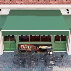 Modern Designed Outdoor Patio Furniture Set Waterproof Canopy Shades Retractable Toldos for Garden