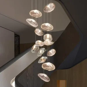 Modern Designer Creative Glass Pendant Lights Living Room Restaurant Bar Commercial Art Decoration Chandelier
