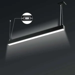 Modern ETL Certified Outdoor LED Decorative Batten Lamp IP65 Rated Wall Mounted Linkable Linear Lighting 50W Dimmable Auto CAD