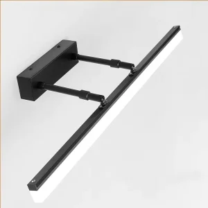 Modern Energy Saving Mirror Cabinet with LED E26 Waterproof Wall Lamp Iron Body for Bathroom Decor