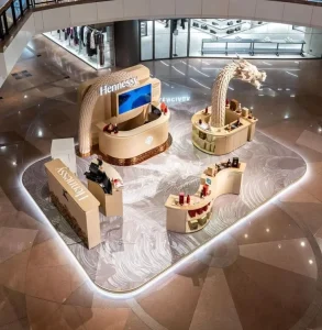 Modern Fashion Event Booth Modular Assembly for Pop Up Store Exhibition Stand