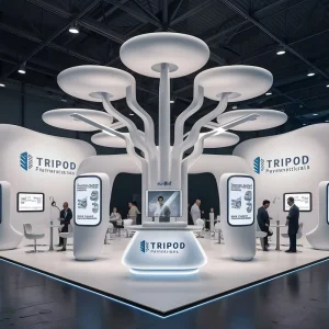 Modern Fashion Exhibition Stand Booth Modular Assembly for Pop Up Store Mall Event Show