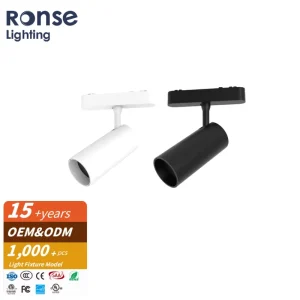 Modern Focus Lighting 6mm Ultra Narrow Aluminum 18W Smart App LED Magnetic Track Lights for Shop
