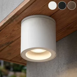 Modern GU10 Cap Round Downlight Surface Mounted Aluminum IP65 Waterproof Surface Mounted LED Downlight Outdoor Wall Lamp