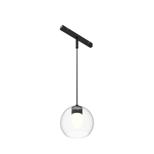Modern Glass GU10 220V 30W High CRI 90 Bridgelux COB LED Magnetic Track Pendant Light Dimmable Indoor Use