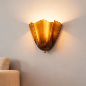 Modern Glass Wall Lamp Colorful Sconce Light for Living Room Decor E14