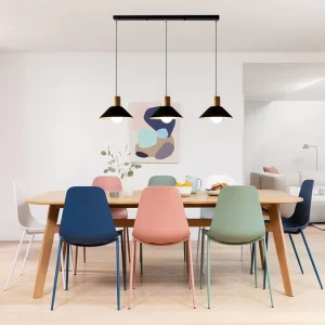 Modern Hanging Pendant Lights with Glass Lamps and Chandelier Design
