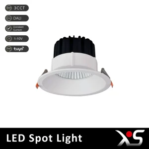Modern High CRI 90 Adjustable Angle Anti Glare Design Dimmable IP20 Aluminum Construction Recessed LED Spotlight