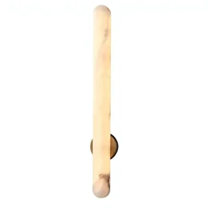 Modern High-end Natural Marble Copper Art Deco Wall Lamp Sconce LED Lighting 3000K/4000K Color Temperature for Living Room
