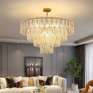 Modern Home Glass Chandelier Dining Room Lighting Fixtures Living Room Bedroom Pendant Light
