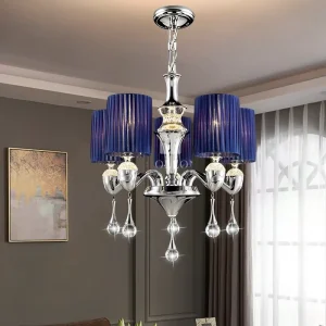 Modern Hotel Lobby Living Room Ceiling Pendant Light Egyptian Crystal Chandelier