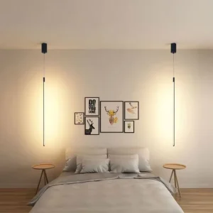 Modern IP65 Waterproof Garden LED Wall Lamps Outdoor Linear Strip Lighting Stainless Steel Cylinder Modern Style Long lasting