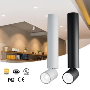 Modern Indoor Adjustable Beam Aluminum Lighting Fixtures Focus Commercial Spot Tracklight Lights Led Spotlights Track Light