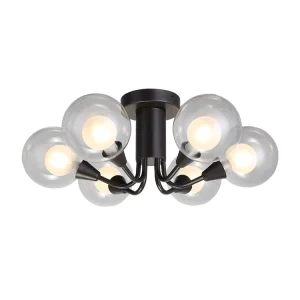 Modern Indoor Antique Decoration Home Decorative Round Ball LED Ceiling Lamp