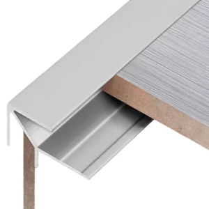 Modern Indoor Baseboard Recessed Light Skirting Profile Strip Luminous Anodizing Aluminum with Led