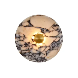 Modern Indoor Bedroom Bedside LED Marble Metal Wall Lamp High CRI 90