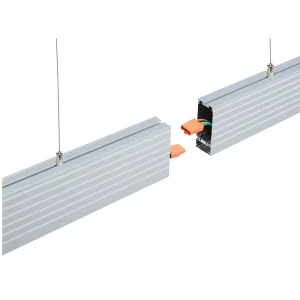 Modern Indoor Office Pendant Linear 20W 40W 50W 60W Commercial LED Linear Light