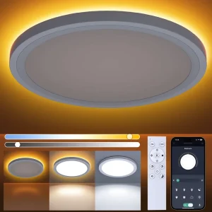 Modern Indoor Surface Mount Round LED Ceiling Lights Rated 33W Living Room Bedroom Home Office Decorative Lighting