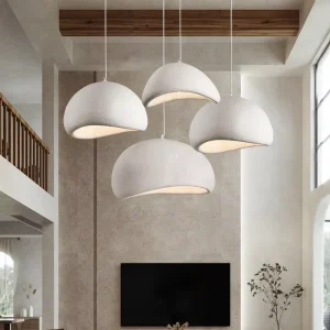 Modern Japanese Style Pendant Chandelier American Design for Living Room Restaurant Nordic Ceiling Accent Lighting
