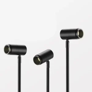 Modern Jewelry Showcase LED SpotLight TRIAC Dimming 10°-40° Zoom CRI>93 for Museum Display Floor Lamp
