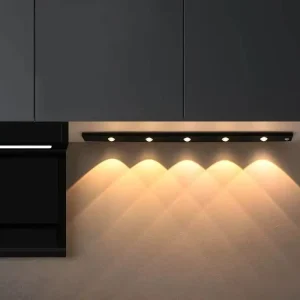 Modern Kitchen LED Under Cabinet Wardrobe Light Dimmable Wall Mounted White Cabinet Light