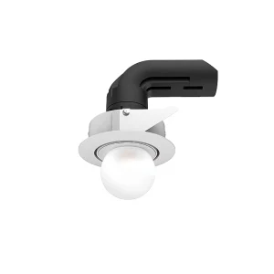 Modern L Shape 90 Degree Recessed Downlight Deep Anti Glare Ceiling Spotlight With Spring Clip for Commercial