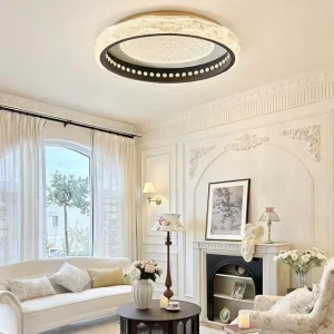 Modern LED Acrylic Ceiling Light Minimalist Dimmable Surface Mounted High CRI 97 for Bedroom