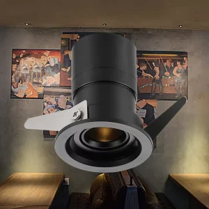 Modern LED Aluminum Ceiling Downlights 40mm Cut Recessed Indoor Showcase Lighting 240V Spotlights with Easy Install
