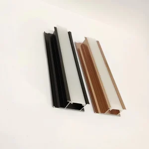Modern LED Aluminum Light Strip Profile H Shape Installation with LED Tile Trim 5 Year Warranty