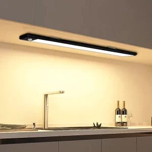 Modern LED Aluminum Luminous Cabinet Lamp 1500mAh Rechargeable Wireless Motion Sensor Closet Light for Bedrooms Sensor Switch