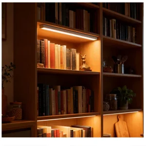 Modern LED Cabinet Lights with Motion Sensor Recessed Mount Dimmable for Kitchen Use Indoor Lighting