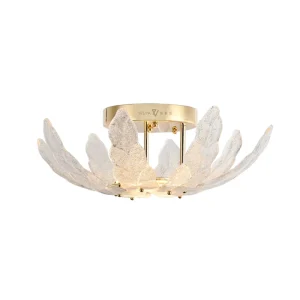 Modern LED Ceiling Light Handmade Glass Ceiling Lamp for Indoor Lighting