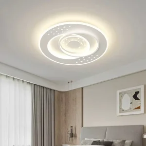 Modern LED Ceiling Lights for Home Office Simple New Design Remote Control for Bedroom Living & Dining Room