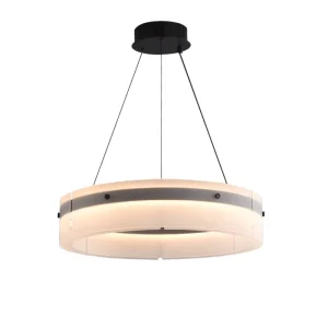 Modern LED Chandelier Glass Pendant Lamp for Dining Rooms and Bedside Areas