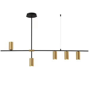 Modern LED Chandeliers Hanging Lamps Lighting Kitchen Dining Room Fixture Luminaire Lustres Golden Light Metal Home Decor Lights