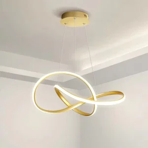 Modern LED Circle Pendant Lights for Dining Room Kitchen Lighting Lustre Decor Chandelier Lamp Indoor Bar Hanging Fixture