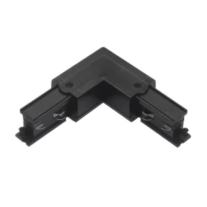 Modern LED DALI Spotlight Track Rail L Connector 6 Wires 3 Circuits Left Direction for Office Use High CRI 90