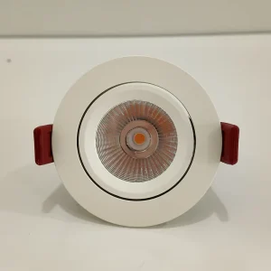 Modern LED Embedded Ceiling Lamp for Home Office Recessed Design with Soft Gentle Spotlighting to Enhance Product Display