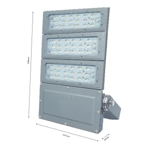 Modern LED Flood Light IP65 High Waterproof Dustproof 105W 6000K Daylight for Warehouse and Supermarket