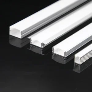 Modern LED Light Strips Aluminium Channel with PC Cover Factory Direct Sale Recessed Drywall Plasterboard LED Profile